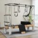 PAETA Pilates Reformer, Wooden Reformer Pilates Machine with Cadillac Trapeze Table, Pilates Equipment for Home Workout and Studio, Includes Sitting Box, Jumpboard Reformer Cadillac product image