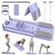 Upgraded Split Pilates Board-Pilates Reformer Set 6 in 1 Multifunctional Abdominal Fitness Board for Home Workout Equipment, Foldable Pilates Portable Reformer Machine, Ab Board Trainer for Women Foldable Pilates Board product image