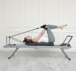 Pilates Reformer Machine ,Foldable Pilates Machine Equipment for Home Black product image