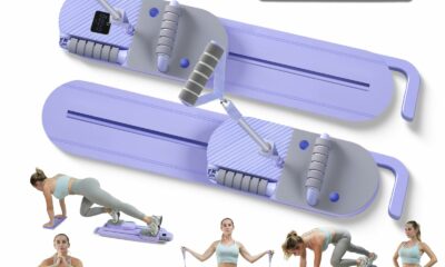 Pilates Board-Pilates Reformer Set 6 in 1 Multifunctional Abdominal Fitness Board for Home Workout Equipment, Foldable Pilates Portable Reformer Machine, Ab Board Trainer for Women Upgraded Split Pilates Board product image