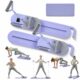 Pilates Board-Pilates Reformer Set 6 in 1 Multifunctional Abdominal Fitness Board for Home Workout Equipment, Foldable Pilates Portable Reformer Machine, Ab Board Trainer for Women Upgraded Split Pilates Board product image