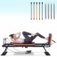 Pilates Reformer,Dpiolrcag Foldable Pilates Machine & Equipment for Home Use and Gym Workout with Jump Board, Suitable for Advanced and Beginners Users, Up to 250 lbs Weight Capacity product image