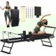 Pilates Reformer, Foldable Reformer Pilates Machine, Pilates Equipment for Home Women Use Gym Workout & Advanced and Beginners Users, Up to 400 lbs Weight Capacity Reformers Black product image
