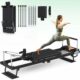 XDDIAS Pilates Reformer 91.3" Large Foldable Reformer Pilates Machine with Longer Slide Rails, Jump Board, 2 Resistance Combinations, 6.2' Height Friendly Pilates Equipment for Home Gym, Up to 400 LBS product image
