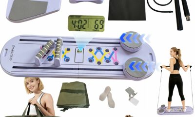 Pilates Reformer,Mini Portable Foldable Pilates Board for Home Workout,Multifunctional Pilates Reformer Sets for Women product image