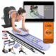 Pilates Board - Mini Pilates Reformer, Portable Pilates Reformer Board for Home Workout, Foldable Multifunctional Pilates Slider Board with with App Counter Included product image