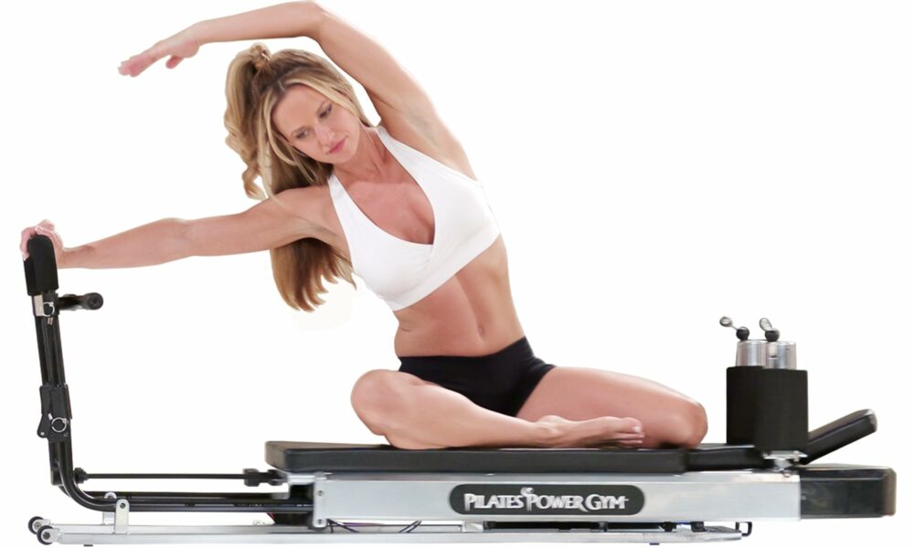 Plus Pilates Reformer - Reformer Pilates Machine, Pilates Reformer Set, Foldable Pilates Reformer Machine, Home Pilates Reformer Pilates Power Gym product image