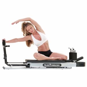 Plus Pilates Reformer - Reformer Pilates Machine, Pilates Reformer Set, Foldable Pilates Reformer Machine, Home Pilates Reformer Pilates Power Gym product image