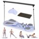 OutdoorMaster Pilates Board, 6 in 1 Pilates Reformer Set, Foldable Pilates Reformer Machine with Resistance Bands & Ab Traine, Portable Pilates Board for Full-Body Workouts Purple product image