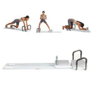 Pilates Reformer, Multifunctional Pilates Equipment for Abs Workout and Leg Exercise, Ski Machine, Pilates Board for Home Gym Full Body Workout product image