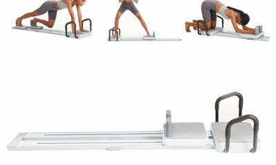 Pilates Reformer, Multifunctional Pilates Equipment for Abs Workout and Leg Exercise, Ski Machine, Pilates Board for Home Gym Full Body Workout product image