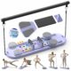 Pilates Board,Multifunctional Rebound Abdominal Board,Foldable Pilates Reformer Set, Ab Core Trainer Machine,Ab Exercise Board,Abs Workout Equipment for Women Home Gym Equipment Purple product image