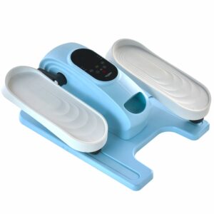 GymAora Under Desk Elliptical Machine with 12 Speeds