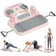 SHIJING Pilates Reformer Board，6-in-1 Foldable Pilates Equipment for Home Workout with Timber，Core& Full Body Training for Women 16* 4 *2 product image