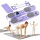 Pilates Reformer- Foldable Pilates Board, Pilates Machine with Resistance Band, Full Body Workout Set for Women at Home, Core Strengthener, Ab &Push-Up, Glute & Leg Toning, LED Timer & Calorie Display product image
