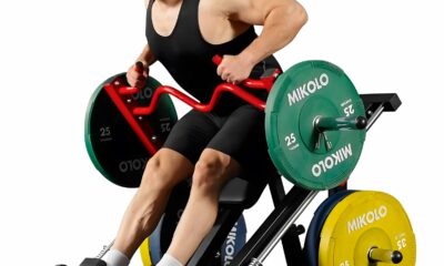 Mikolo Linear Row Machine, Back Workout Machine for Home Gym, Plate-Loaded Back Machine with Linear Bearing, Back Row Machine LAT Training Equipment SR06 Ultra Machine Only product image