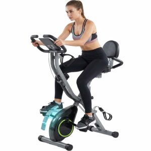 USLIM 817-Xbike Foldable Exercise Bike with Magnetic Resistance