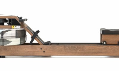 WaterRower Vintage Oak Rowing Machine with S4 BLE Monitor | USA Made Water Rower | Original Handcrafted Erg Row Machine for Home Use & Gym product image