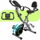 Foldable Exercise Bike Stationary Bikes for Home, 5 IN 1 Indoor Workout Bike, with 16-Level Quiet Magnetic Resistance, 6.6 LBS Flywheel and 300LBS Capacity, 2026 Designed X-Bike X817-2 product image
