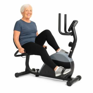 Vive Recumbent Exercise Bike with Adjustable Resistance