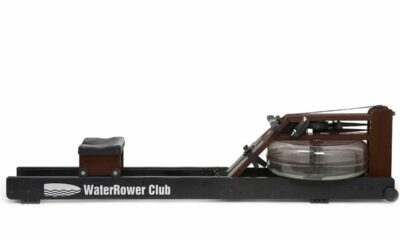 WaterRower Club Rowing Machine with S4 BLE Monitor | USA Made Water Rower | Original Handcrafted Erg Row Machine for Home Use & Gym Lo-Rise product image