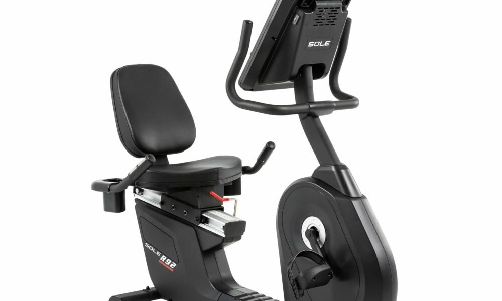 Exercise Bikes - Upright, Recumbent Bikes for Home Fitness, Indoor Gym Equipment, Seat Cushion, Touch Screen/LCD Display Options, Sole Fitness Models SB900, SB1200, LCB, LCR, R92, B94 Sole R92 Recumbent Bike product image