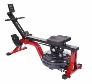 Stamina X Water Rowing Machine with Heart Rate Monitor
