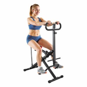 VEVOR Squat Machine, Deep Squat Rowing Machine for Home, Easy Setup & Foldable Exercise Equipment, Glute Trainer Machine with 2/3 High-Strength Resistance Bands, Glutes & Leg Home Workout Machine 2 High-Strength Resistance Bands product image