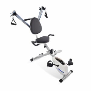 Stamina Foldable Exercise Bike with Strength System