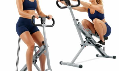 & Fitness Row-N-Ride Squat Machines, Adjustable Resistance and Seating/Handle for Home Glutes Training, Free SunnyFit App Access Included, Optional 300LB Weight Capacity Classic product image