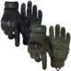 Glove Station Tactical Gloves for Men – Touchscreen Utility Gear with Hard Knuckle Protection Used in Motorcycle, Airsoft, Combat, Police, Shooting & Outdoor Work Black & Green XX-Large XX-Large Black & Green product image
