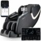 2026 Massage Chair Full Body, AI APP Control Shiatsu Zero Gravity Massage Chair with Foot Roller, Back Calf Heated, Bluetooth Speaker, Relaxing Massaging Recliner for Friend Family product image