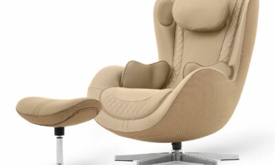 Nouhaus NOU Campo Heated Massage Chair,Full Body Massaging Zero-Gravity Leisure Recliner with Low-Noise 3D Massage and Dual Sound Systems Modern Massage Chairs (Mellow Sand) product image