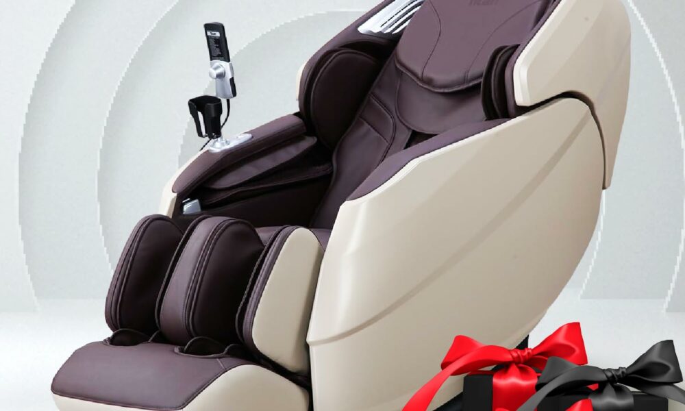 Titan Rejūv 4D l Brown l Full Body Massage Chair l SL Track l Intelligent Health Detection l Ai Series l Voice Recognition l Soothing Heating Therapy l Zero Gravity Reclining l Space Saving product image