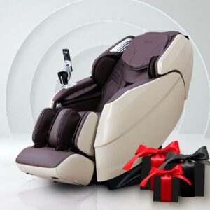 Titan Rejūv 4D l Brown l Full Body Massage Chair l SL Track l Intelligent Health Detection l Ai Series l Voice Recognition l Soothing Heating Therapy l Zero Gravity Reclining l Space Saving product image