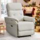 Power Zero Gravity Recliner Chairs for Adults, Adjustable Electric Reclining Chair with USB&Type-C Ports, Wall Hugger Recliner for Small Spaces with Side Pocket for Living Room and Bedroom Beige product image