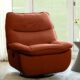 FLEXISPOT XRC7 Swivel Rocker Recliner Chair, 360° Swivel Oversized Armless Recliner with Oeko-TEX Certified Three-Proof Fabric, Award-Winning Design, Gaming Chair for Living Room Gaming Room, Orange Manual Orange product image
