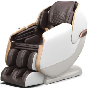 Real Relax Massage Chair Full Body, Zero Gravity SL Track Shiatsu Recliner with Shortcut Key, PS3100(Brown) product image