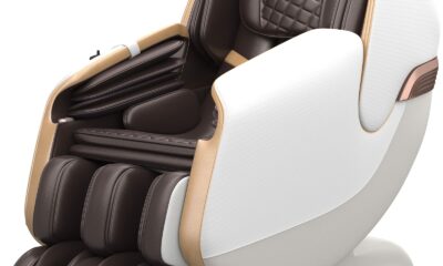 Real Relax Massage Chair Full Body, Zero Gravity SL Track Shiatsu Recliner with Shortcut Key, PS3100(Brown) product image
