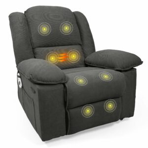 FLEXISPOT XRC2 Swivel Rocker Recliner with Massage