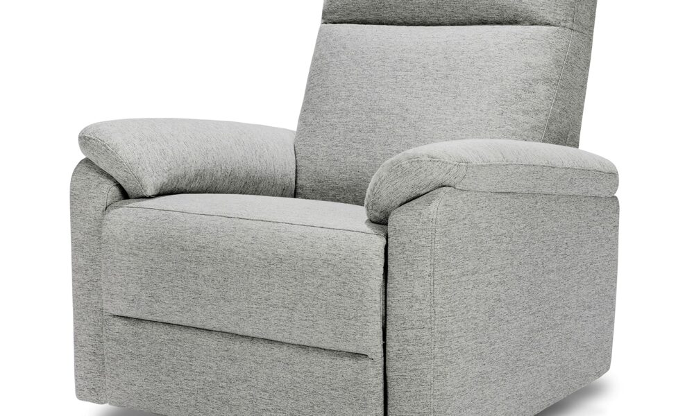 Davinci Suzy Power Recliner - 270° Swivel Nursery Glider w/USB Port - Electric Recliner Chairs for Adults - GREENGUARD Gold Certified - Reclining Rocking Chair for Nursery & Living Room - Frost Grey Frost Grey Electronic product image