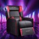 GTRACING Gaming Recliner Chair with Bluetooth Speakers Racing Style Single Gaming Sofa Modern Living Room Recliners Ergonomic Comfortable Massage Home Theater Seating, Red 01 With Speaker and Massage 【red】 01 With Speaker and Massage product image