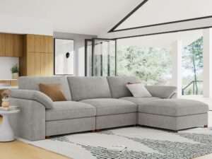 EASE MOOSE Oversized L-Shape Modular Sofa 4-Seat