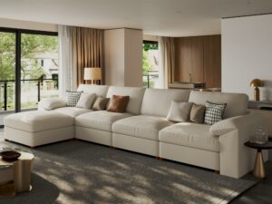 EASE MOOSE Oversized Modular Sectional Sofa 5-Seat