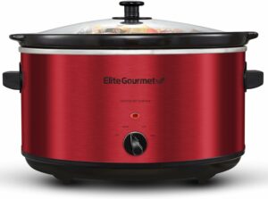 Elite Gourmet MST-900RXT# 8.5-Quart Slow Cooker