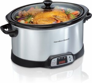 Hamilton Beach 33480 8-Quart Programmable Slow Cooker