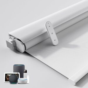 Grandekor 34x36 Motorized Blackout Roller Shade
