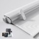 Grandekor No-Drill No Tools Motorized Blinds with Remote | 34x36 White Electric Blackout Smart Roller Shade/APP/Voice Control-for Home Office, Living Room Blackout-white 34"W x 36"H product image