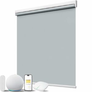 JaeJaes Motorized Roller Shades 34-Inch x 72-Inch (Blackout) product image