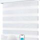 JaeJaes Motorized Zebra Blinds 24-Inch x 72-Inch product image